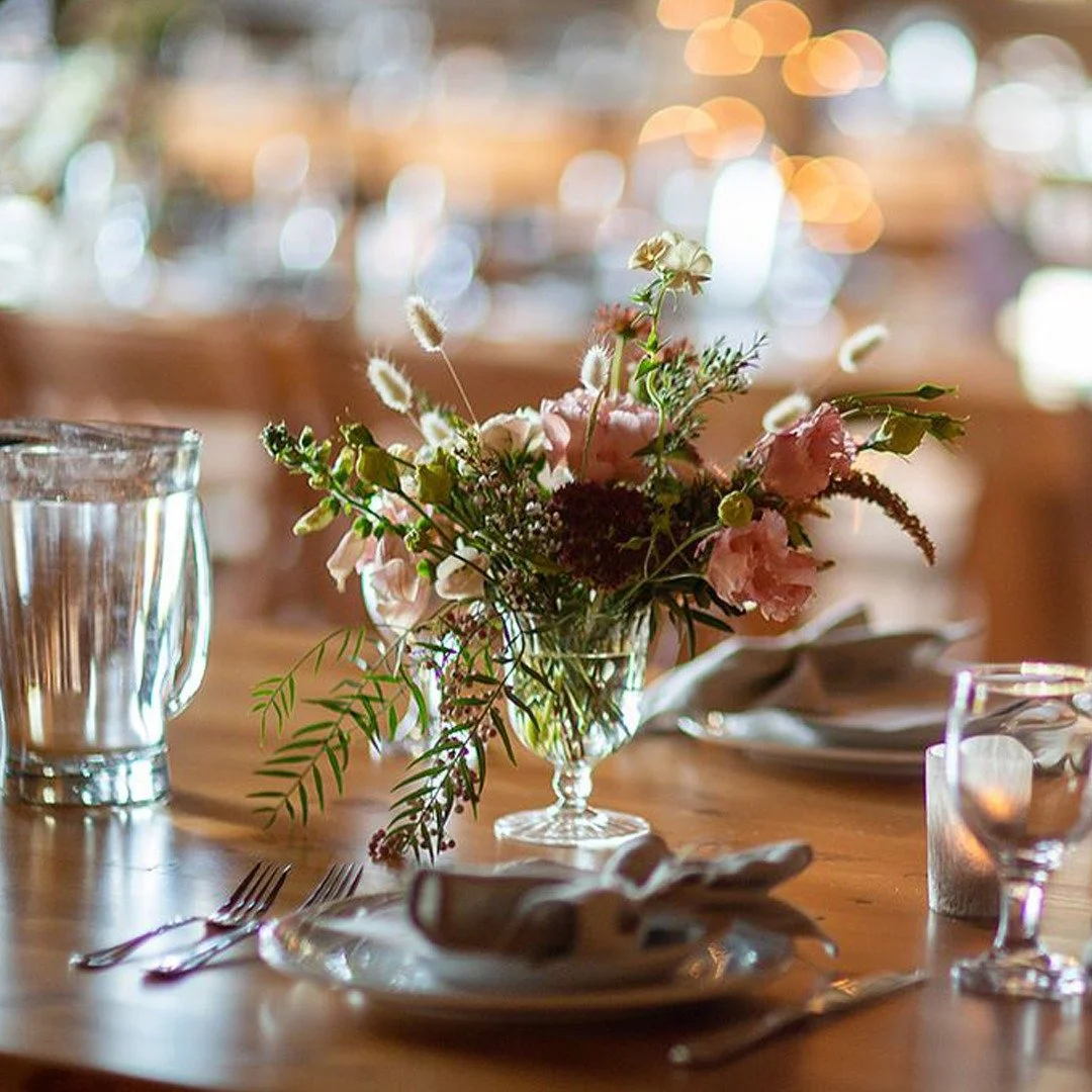 What theme are you thinking of for your wedding? We love seeing how couples personalize the venue with beautiful flowers, centerpieces, and all the little details that make their day special. From rustic to whimsical, Turning Stone Farm can help make