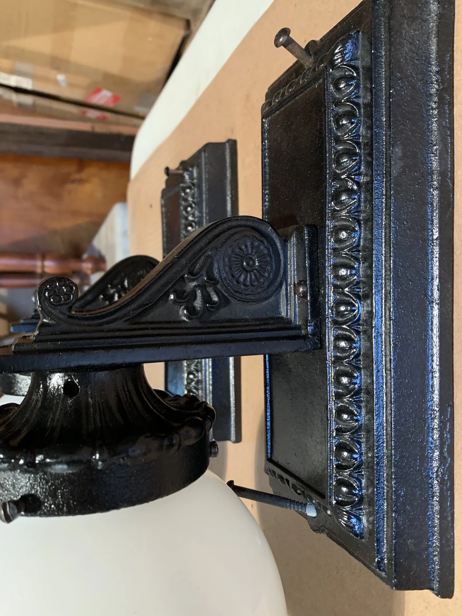 Cast Iron Outdoor Lights — Wagner Antiques