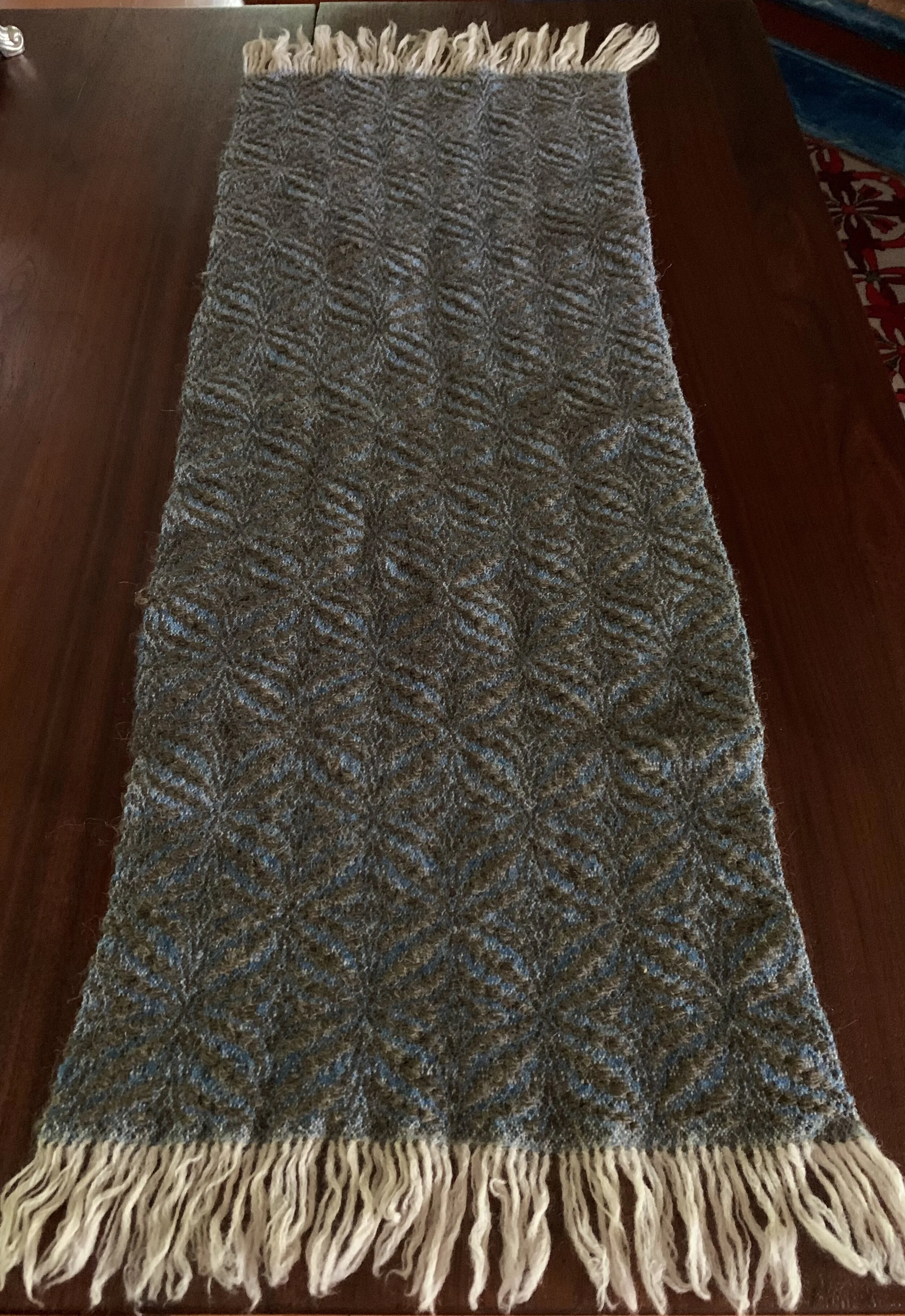 Loom Woven Wool Table Runner