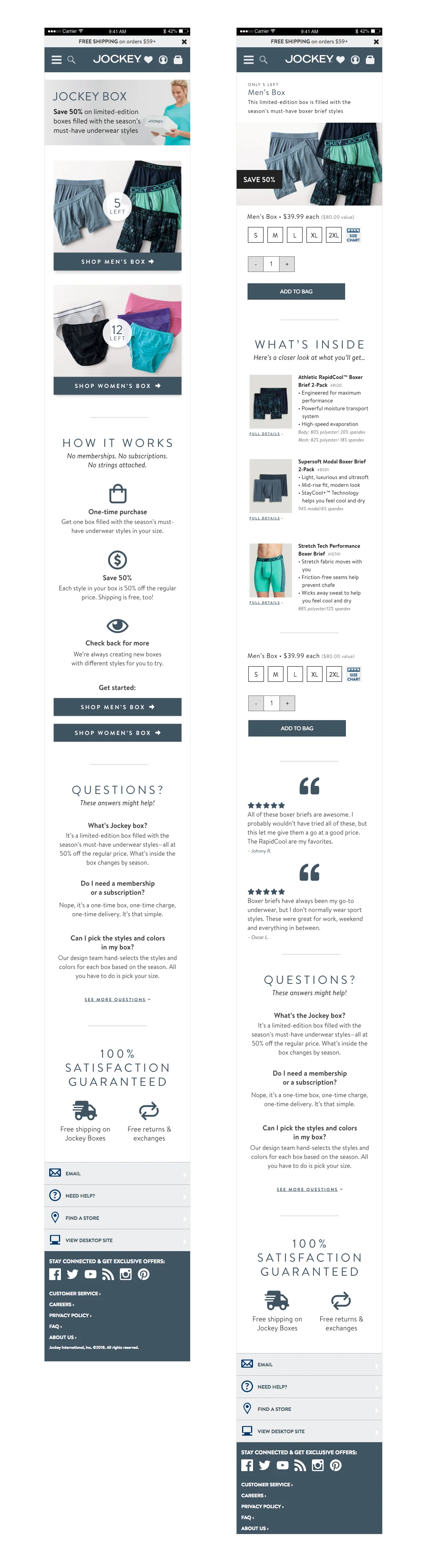 High-fidelity prototypes