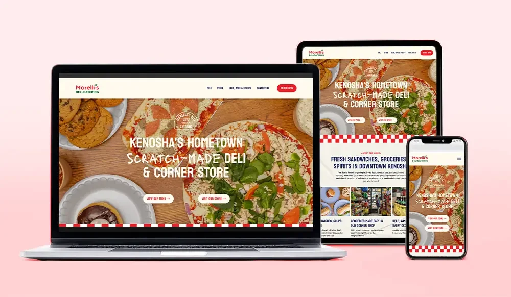 Morelli's Deli website