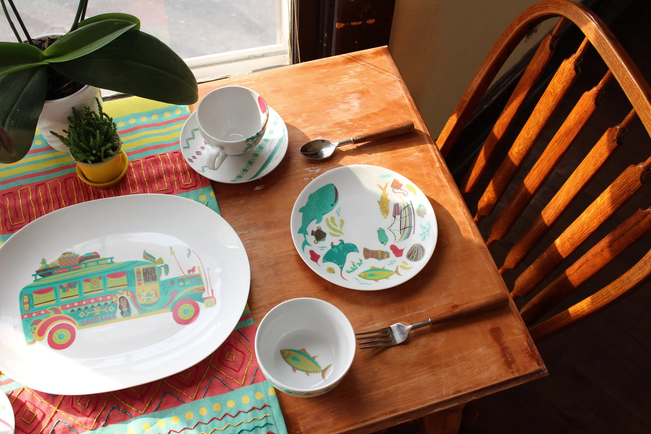 Merienda "Fishing Plate"