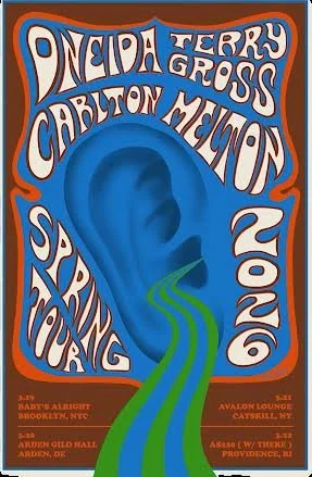 MARCH 2026 EAST COAST TOUR DATES ANNOUNCED w/ ONEIDA and TERRY GROSS