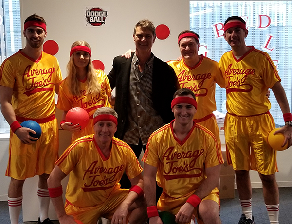 Don Mattingly with Dodgeball ICAP Team 2018.jpg