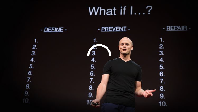Tim Ferriss - Why You Should Define Your Fears Instead of Your Goals