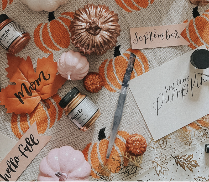 Modern Calligraphy & Pumpkin Lettering for Beginners