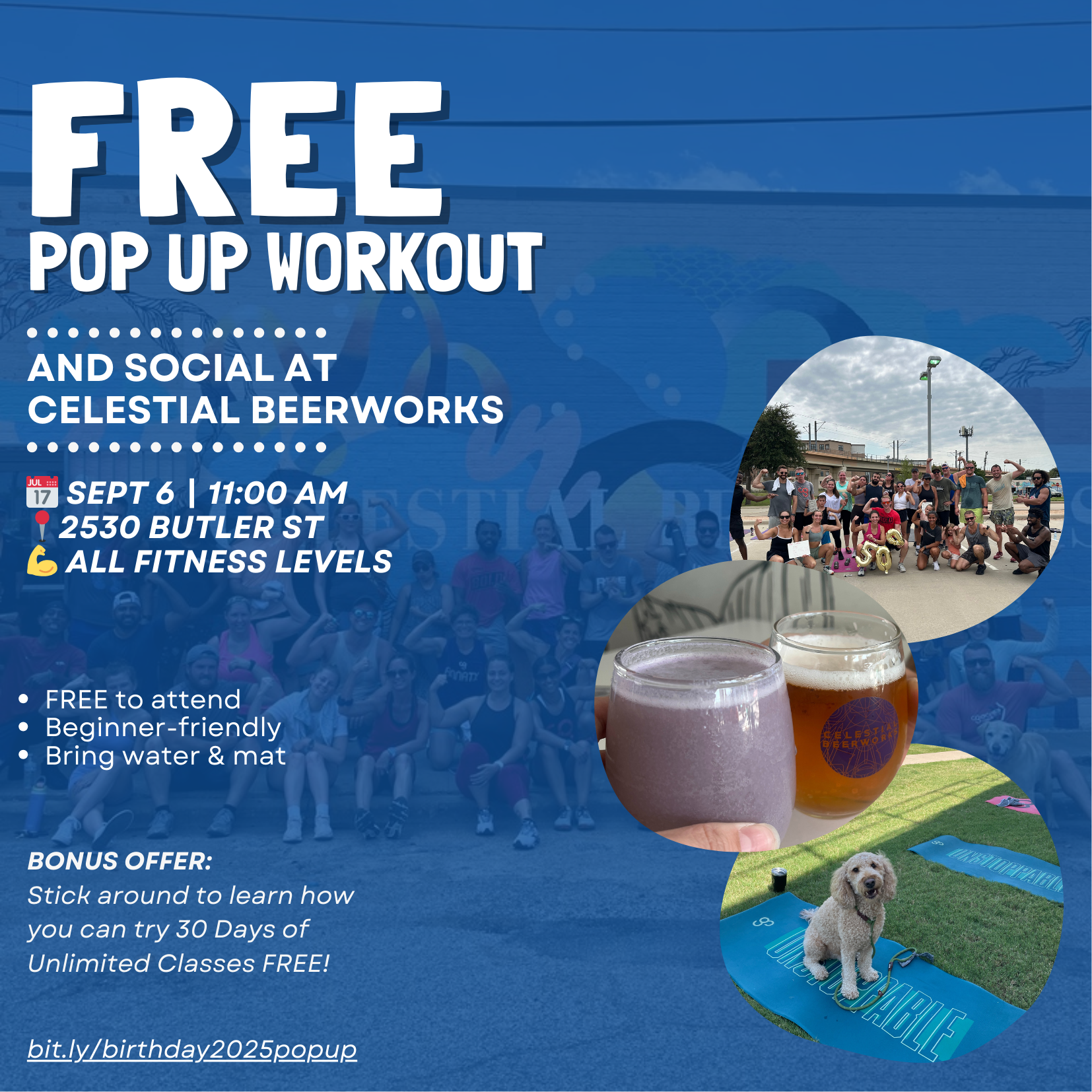 Burpees & Beer: Camp Gladiator Free Pop Up Workout