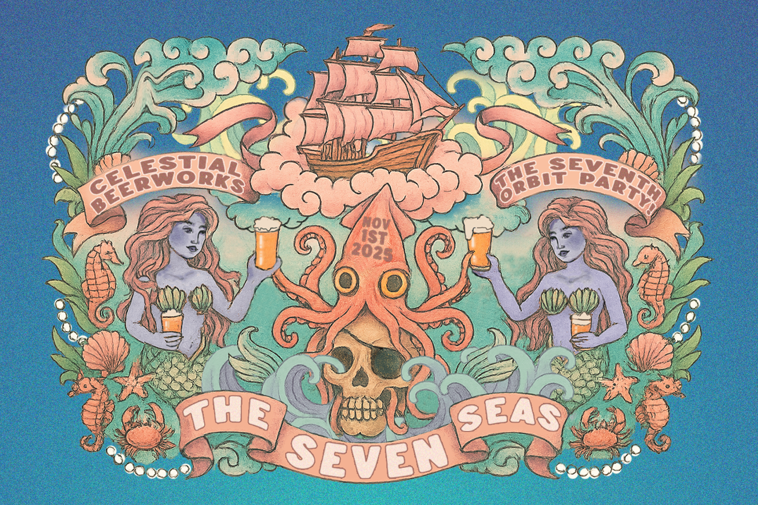 7th Orbit Anniversary Party: The Seven Seas