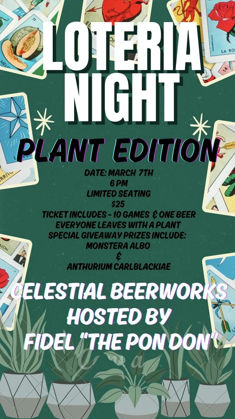 Loteria Night - Plant Edition