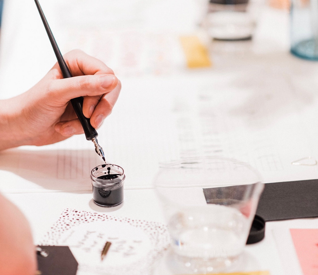 Sip & Script: Modern Calligraphy for Beginners