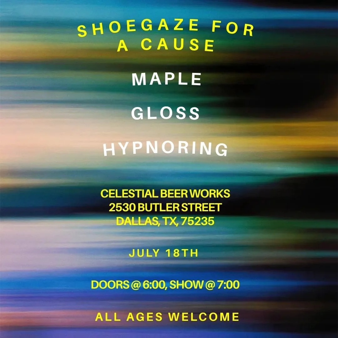 Shoegaze For A Cause - Benefit Concert