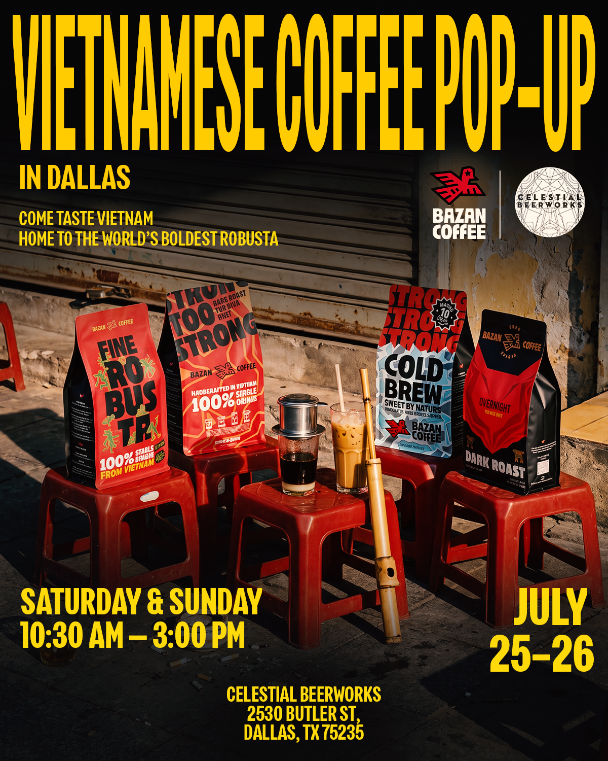 Vietnamese Coffee Pop-Up