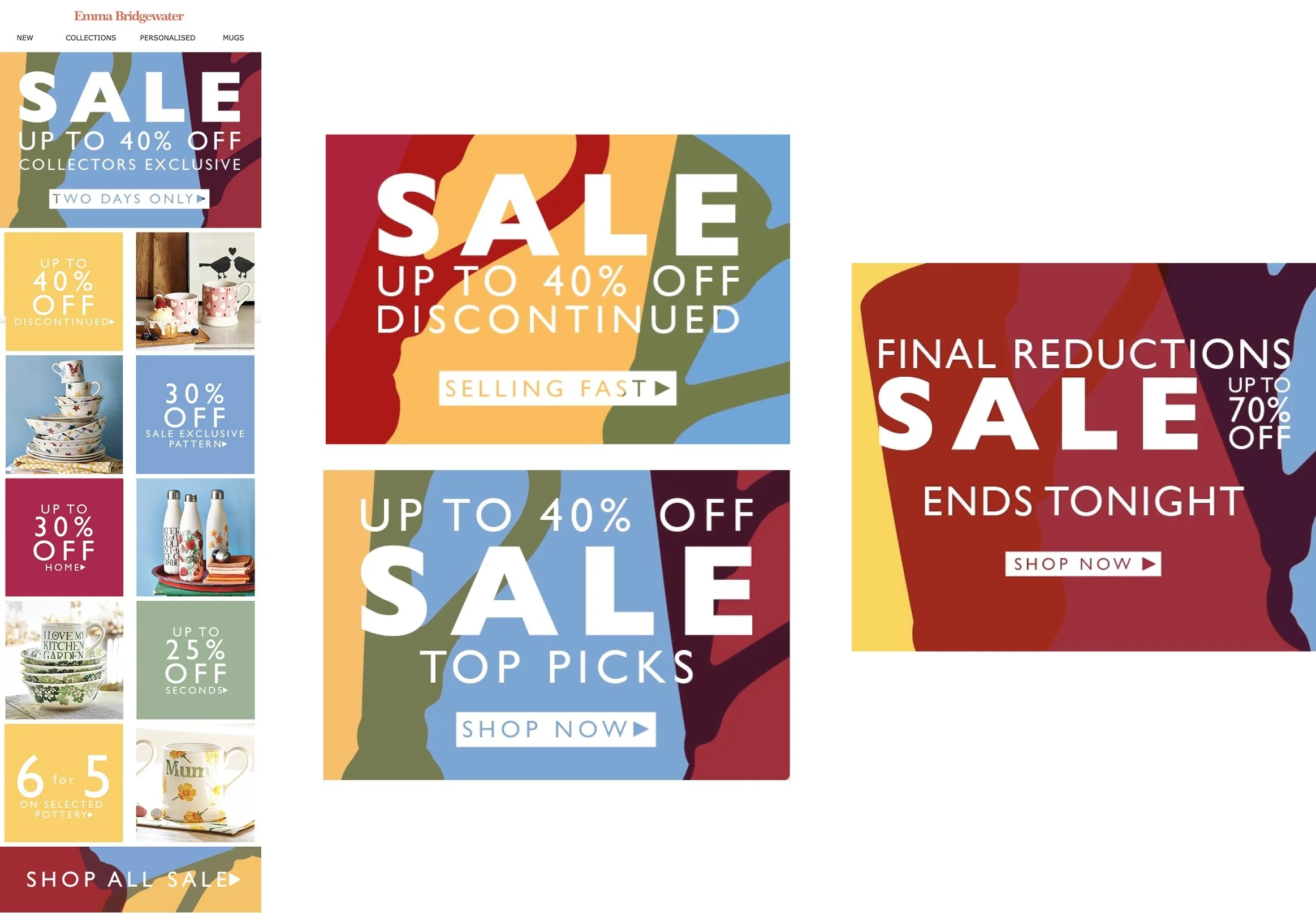 EMMA BRIDGWATER SALE EMAIL