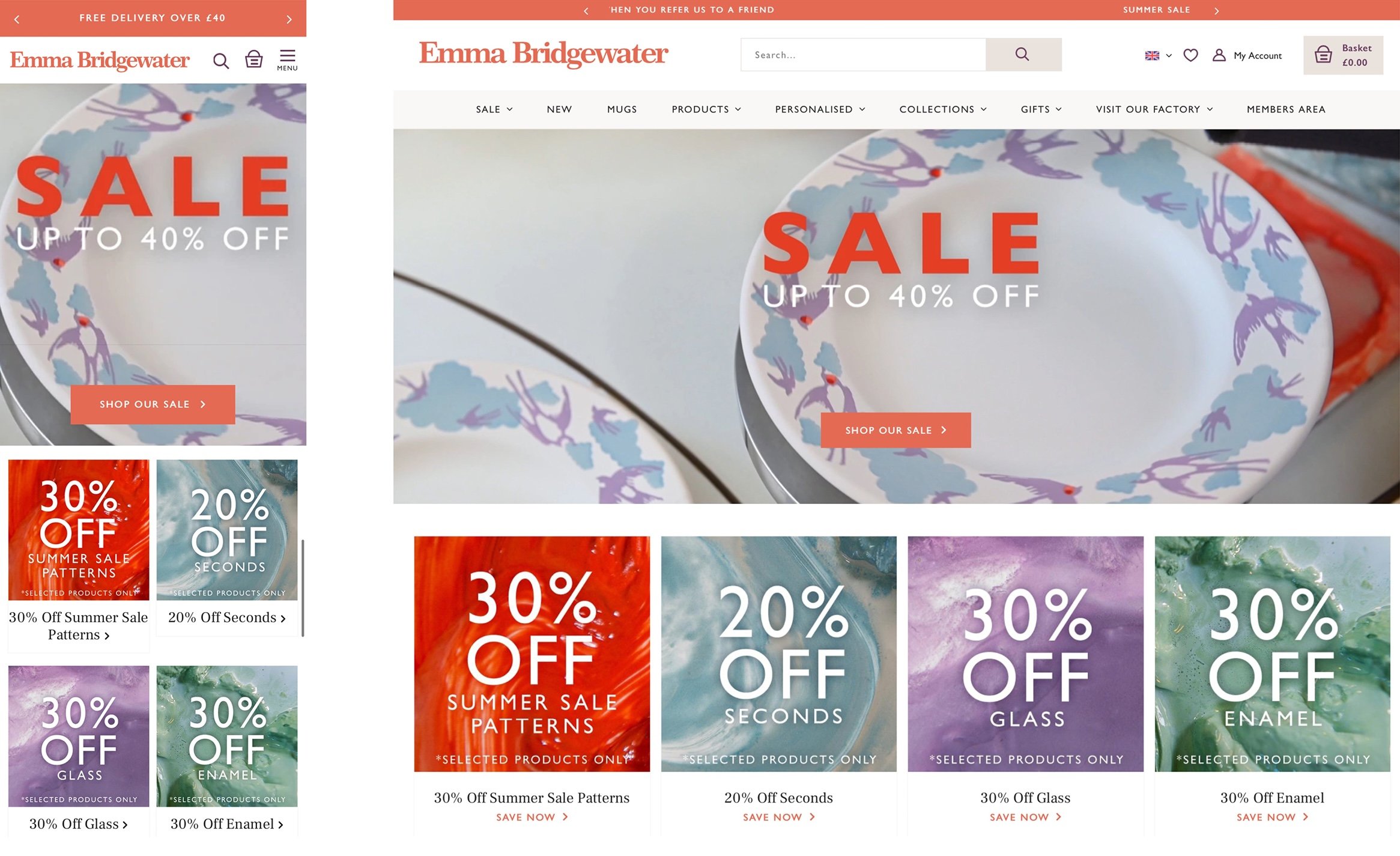 EMMA BRIDGEWATER SALE HOMEPAGE