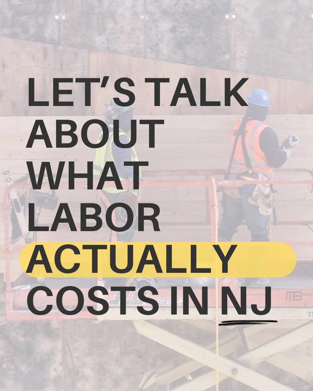 If you live in New Jersey and need work done in your home, expect labor to cost between $700 and $1,200 per day.

Anyone with a licensed, registered, insured business is getting these rates.
It could be more depending on the work.

Some companies cha