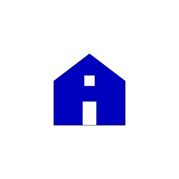 Greek Revival Concept Blue
