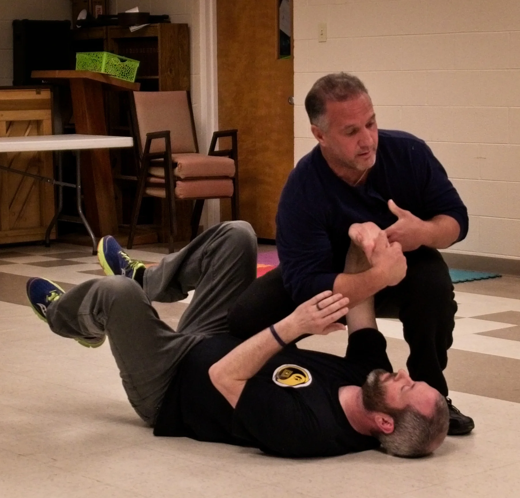 CBII/Kai Sai Instructor Anthony Caucci teaching Chin na