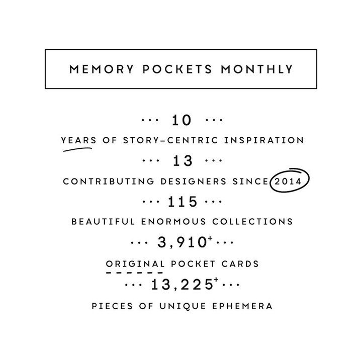 Are you familiar with the Memory Pockets Monthly?!⁠
⁠
Established in 2014, it's a monthly subscription that is rooted in pocket scrapbooking but can be used in traditional scrapbooking and storytelling pages as well. ⁠
⁠
MPM is the perfect bridge bet