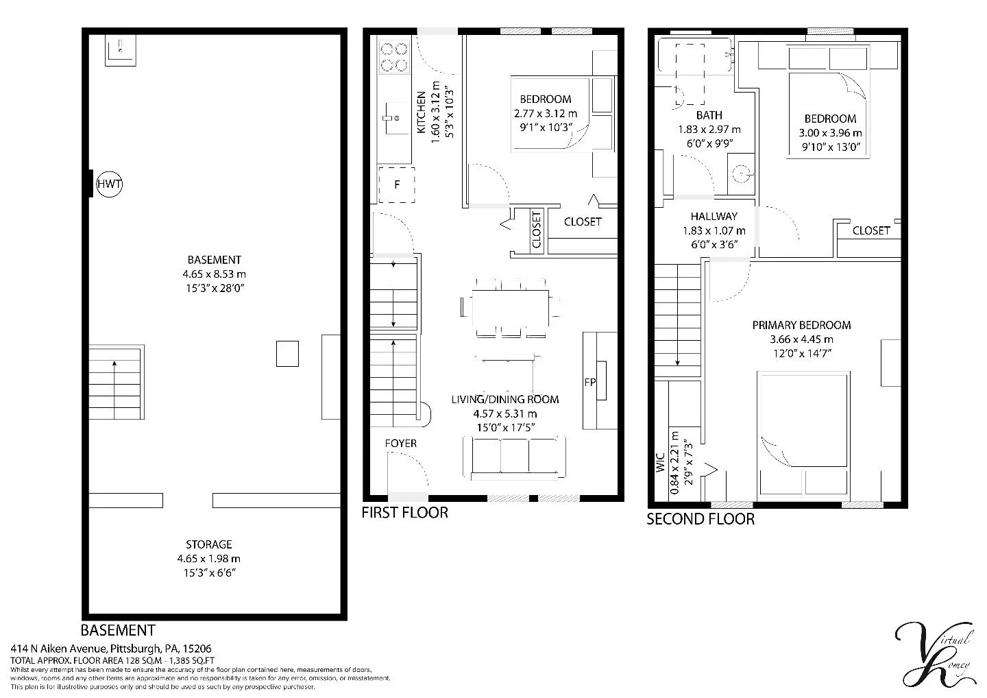 Floorplans, too! 

@virtualhomey offers professional floorplans of your space, giving you an overhead view, dimensions and general sense of layout, providing your clients and prospective tenants/buyers a real look at what is available.