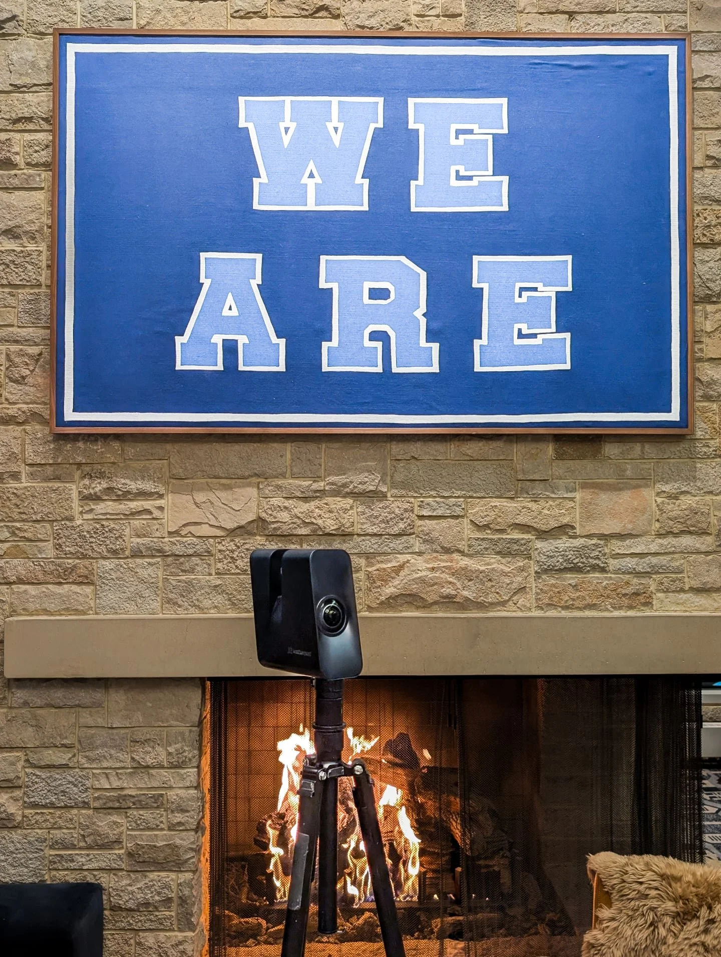 #weare #onfire ( #figuratively )

@virtualhomey is @pennstaterhotel capturing content today, on a short workcation. Today we knocked out 13 digital twins and 4 360 experiences, or mini virtual tours, all with @matterportmedia Pro 3. While most of the