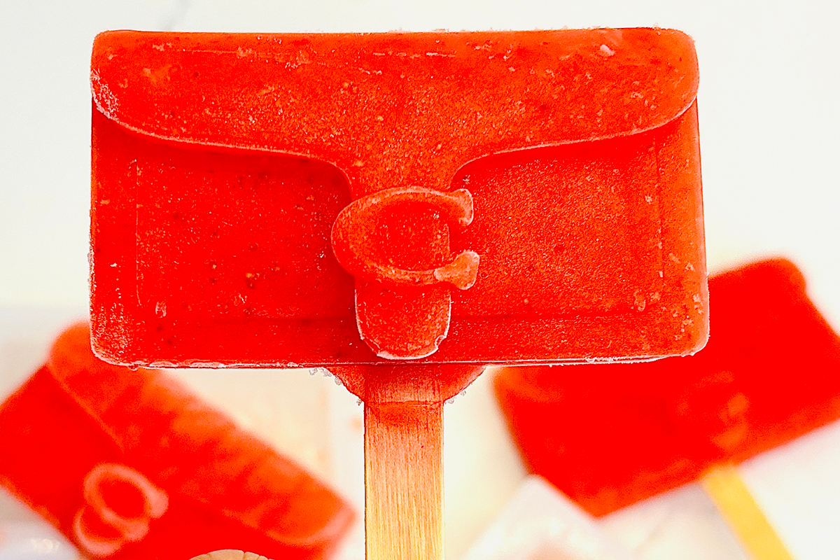 1. Custom branded freeze pops for Chicago corporate event