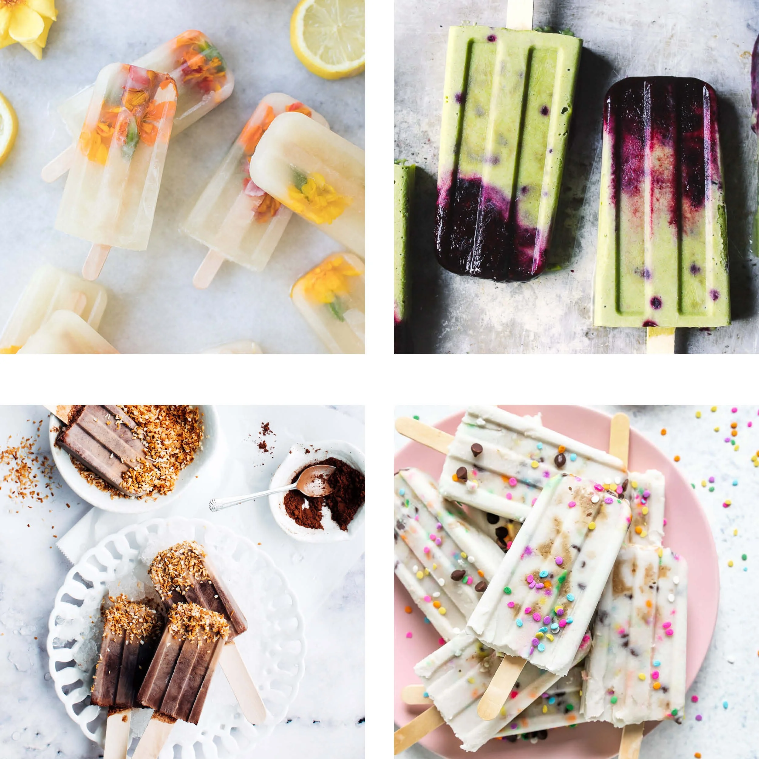 Premium event popsicles served on ice at NYC summer event