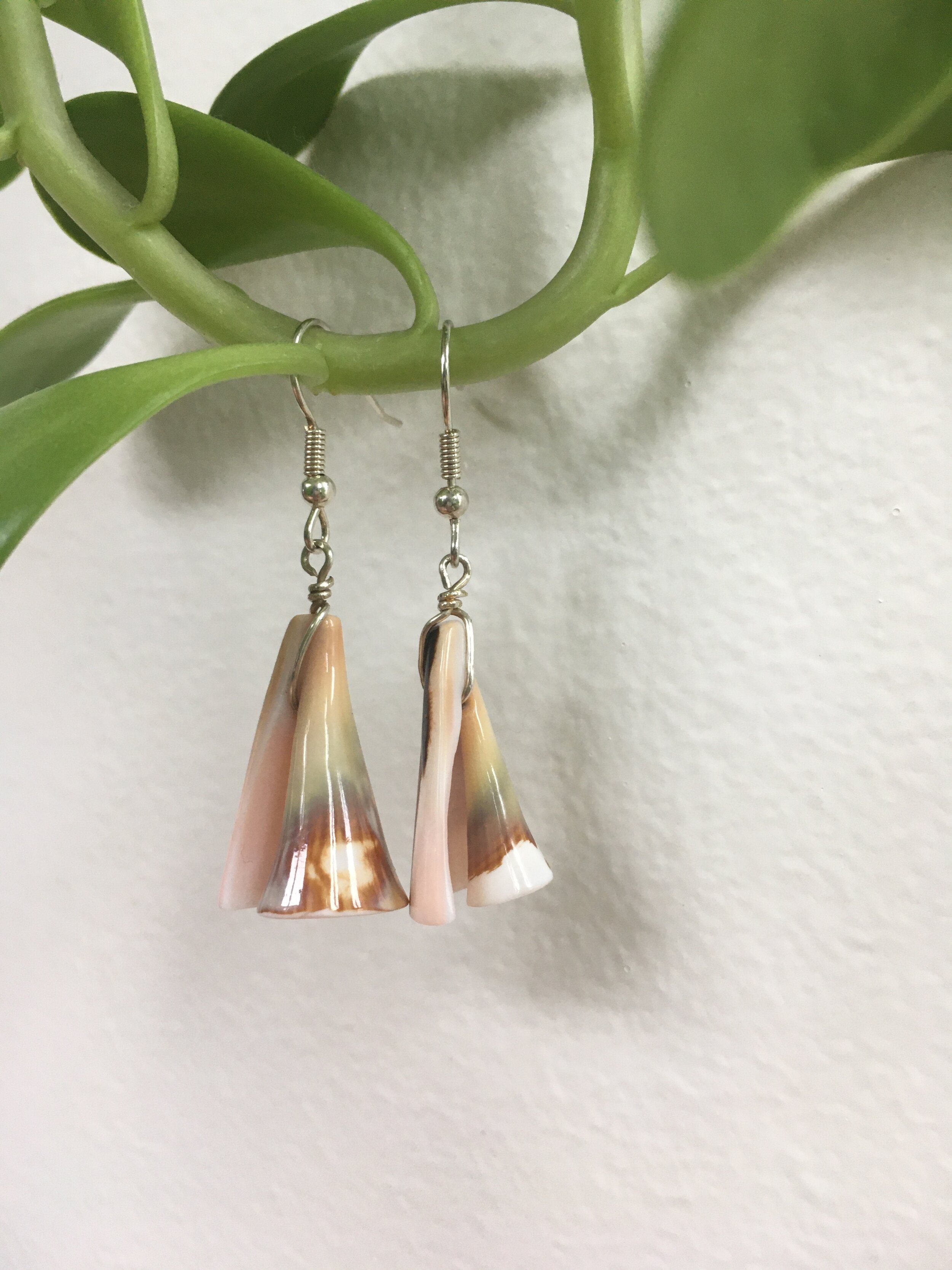 Unique Shell Mermaid Earrings