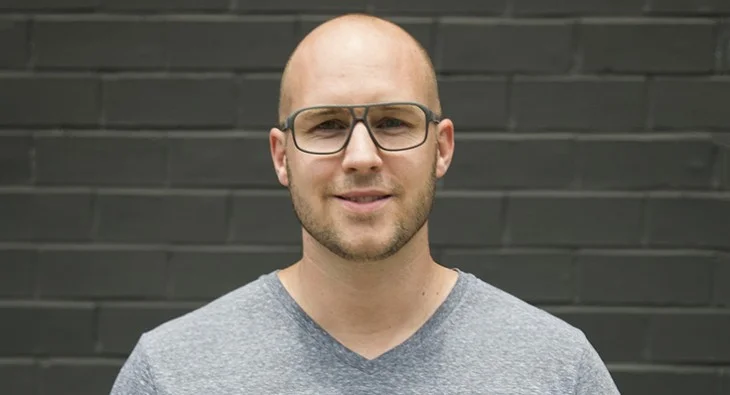  Daniel Hundt, AVP of Industrial Design, outside HTC’s San Francisco studio 