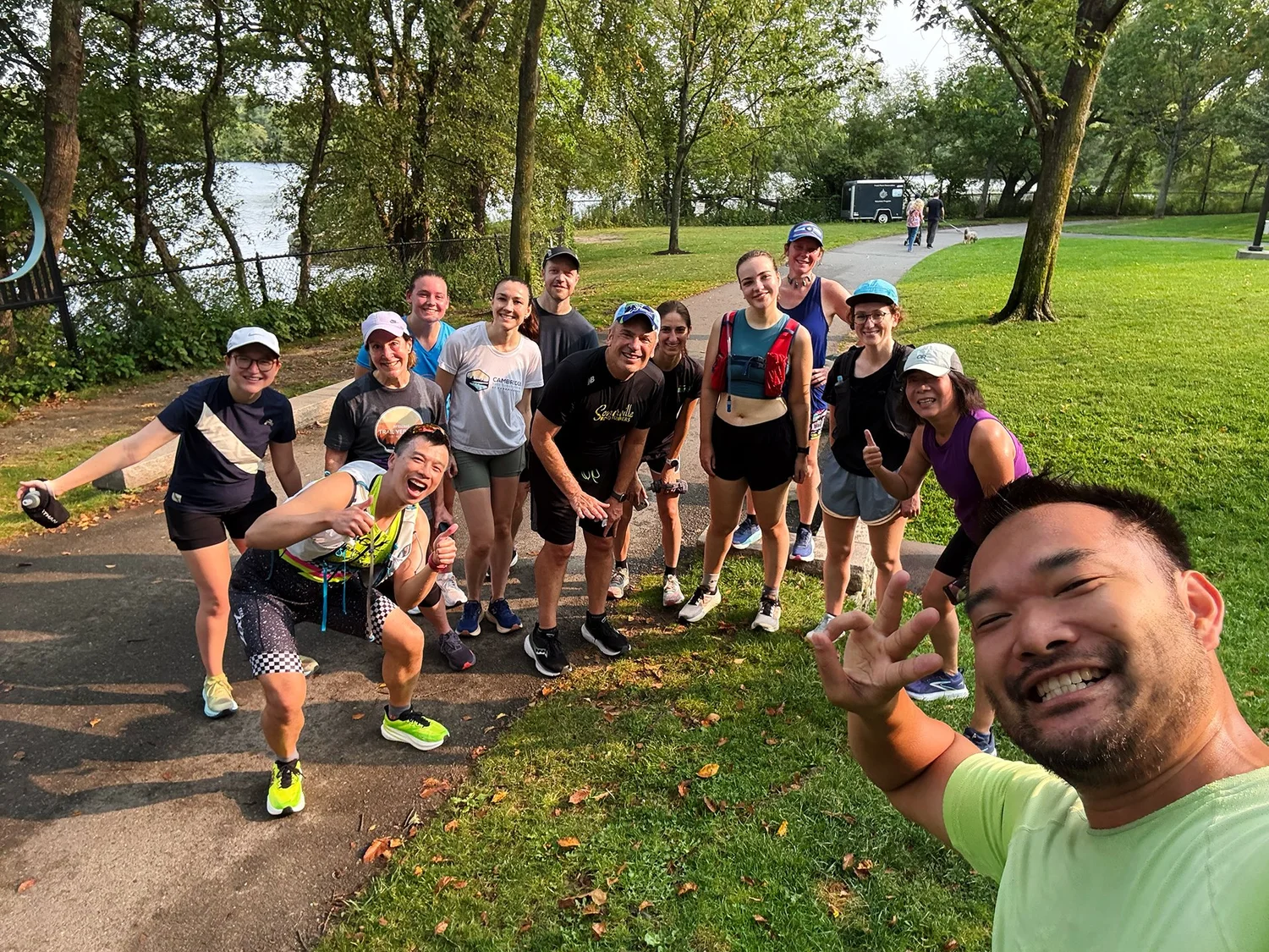 Saturday morning run