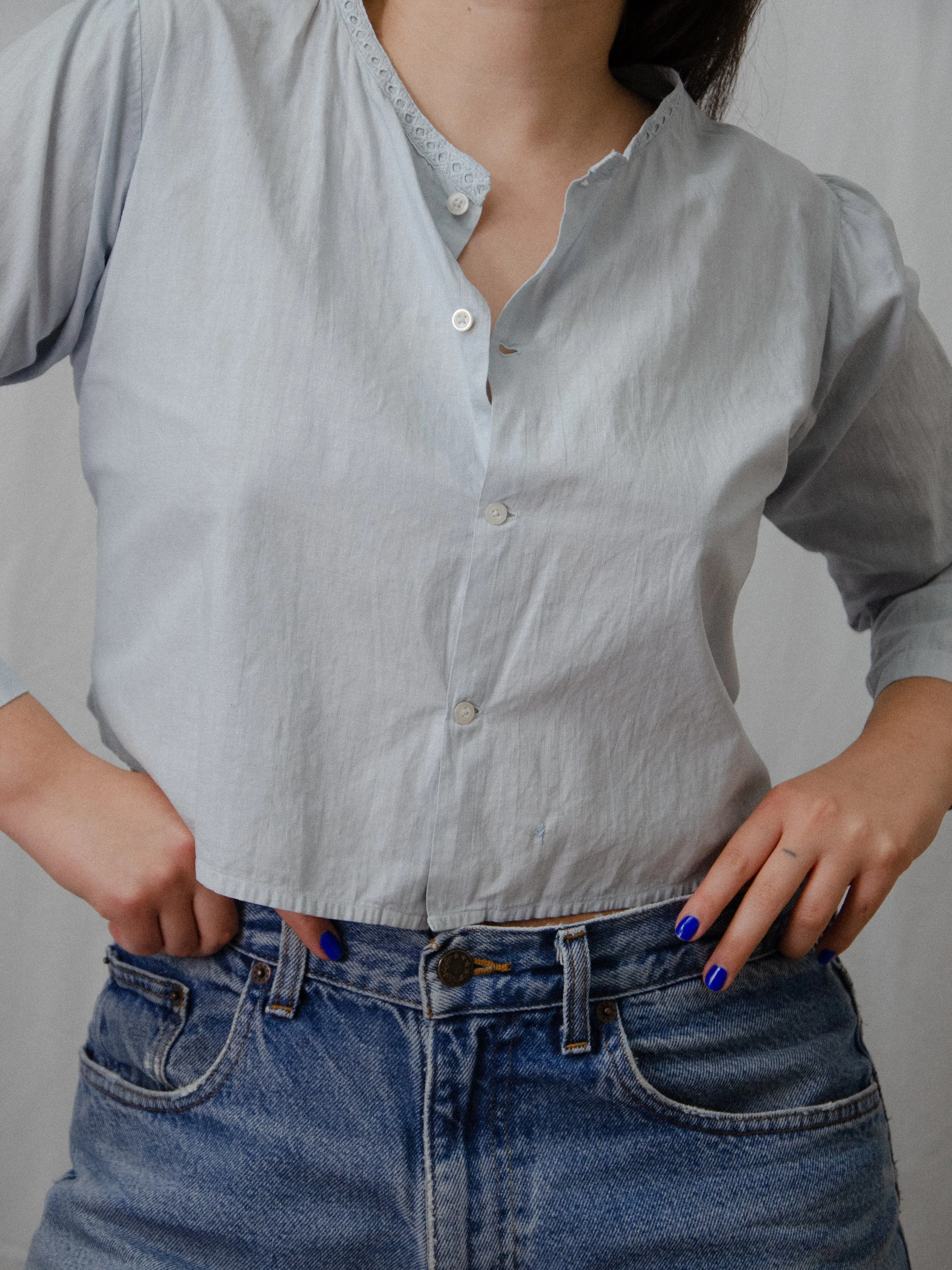 “Bluebell” Antique Top (S/PM)