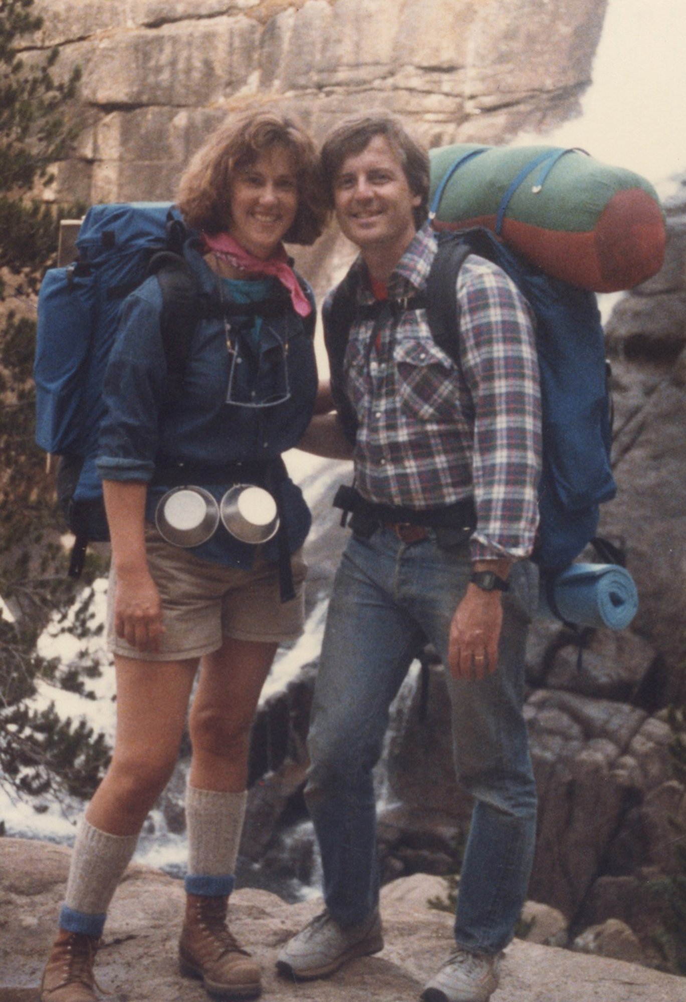 Chris Fitzsimmons at Yosemite with Michael Harlock