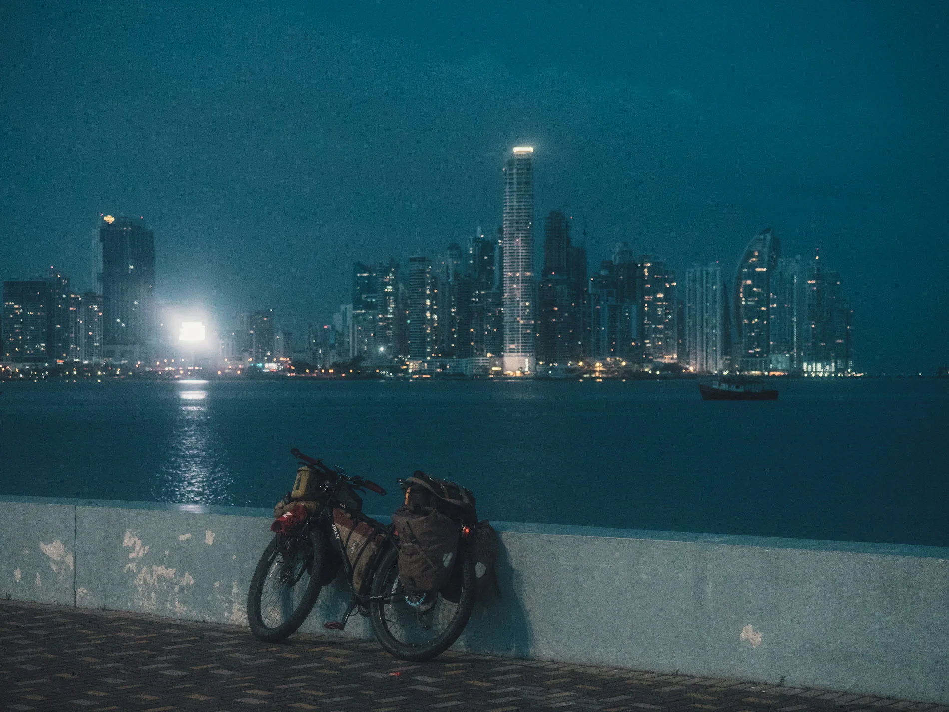 Arrival in Panama City