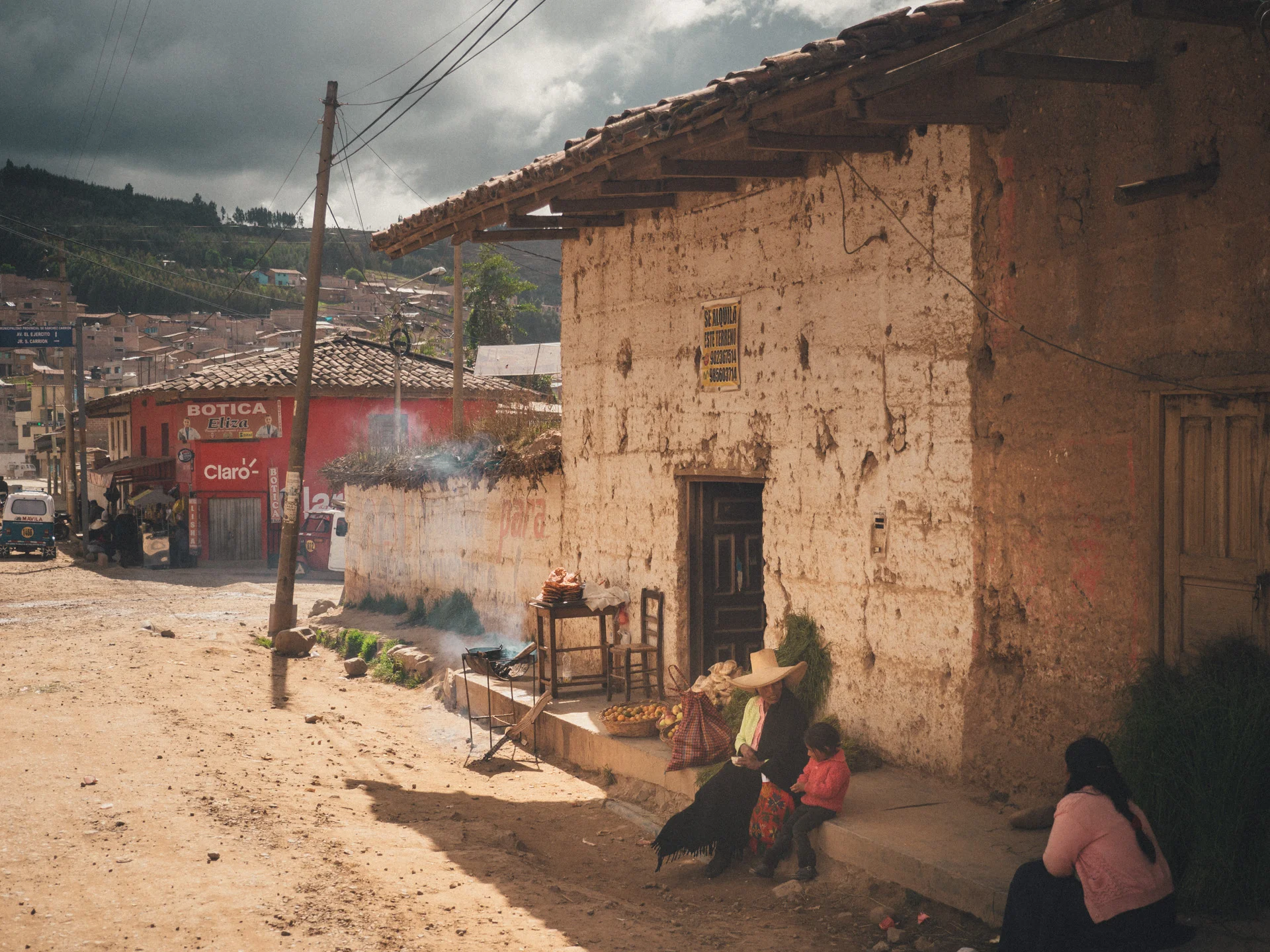 On the streets of Huamachuco