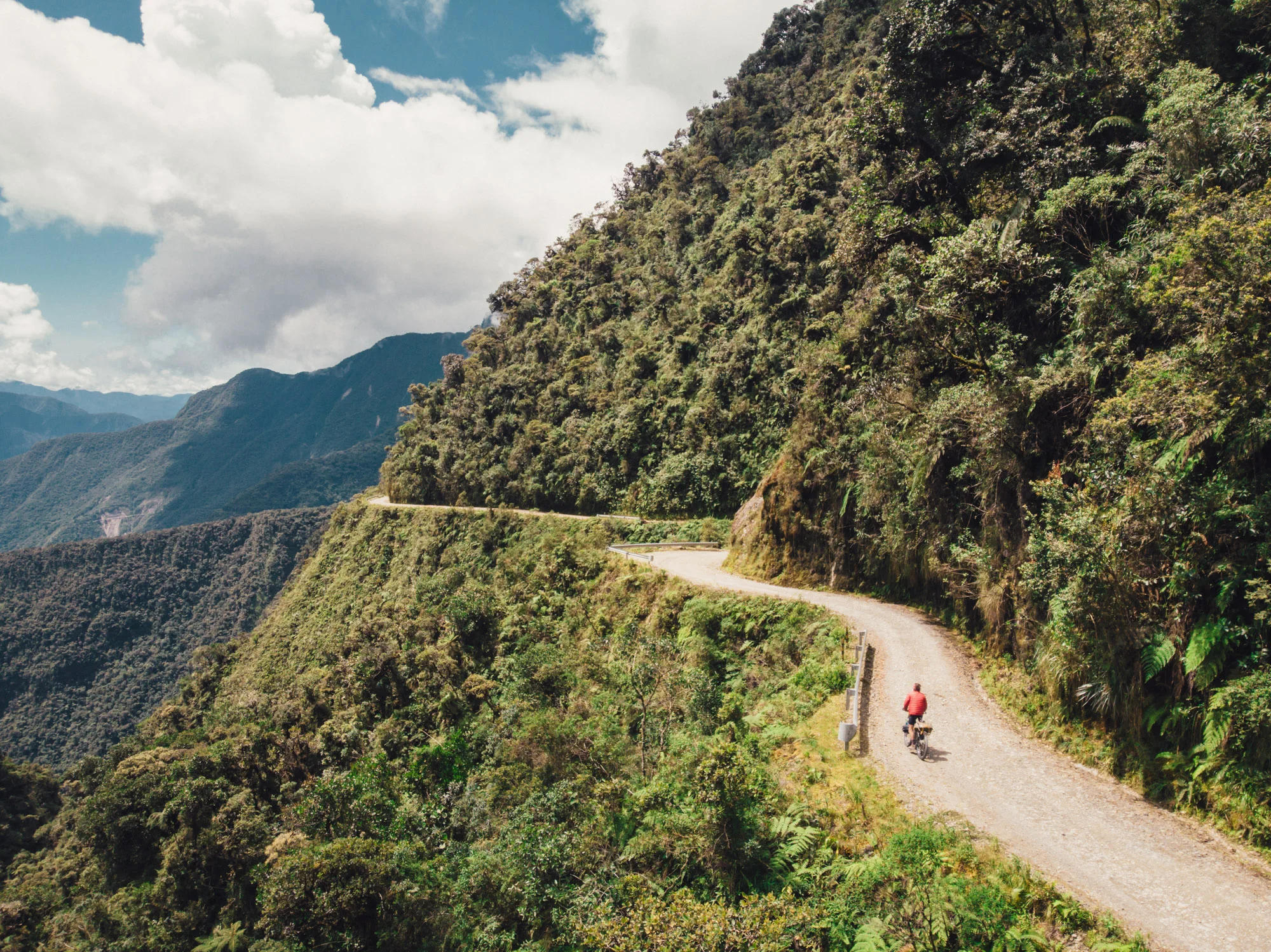“Death Road”, a days ride from La Paz (more in the next post)