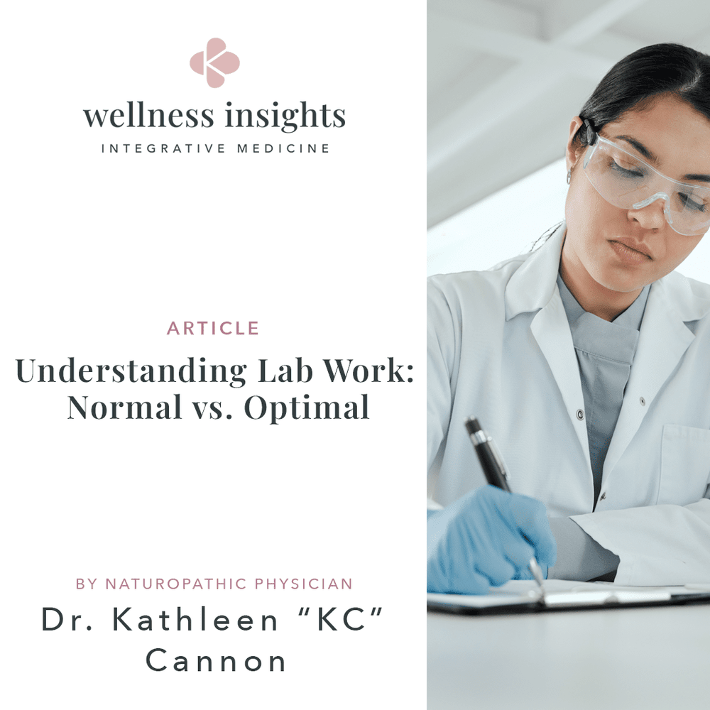 Functional Lab Work Normal vs. Optimal: Understanding Lab Work in Functional and ...