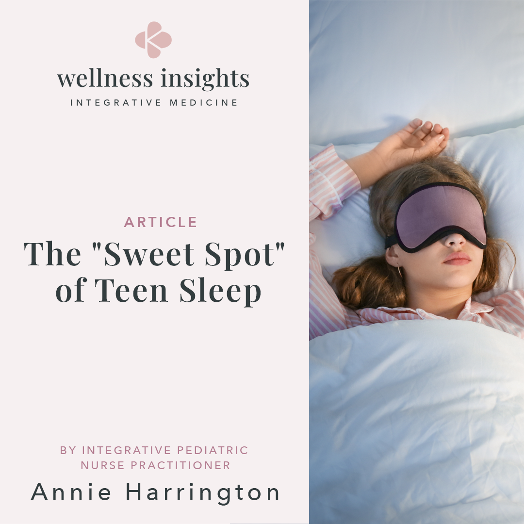 The "Sweet Spot" of Teen Sleep: Why a Little Weekend Catch-Up Can Go a Long Way
