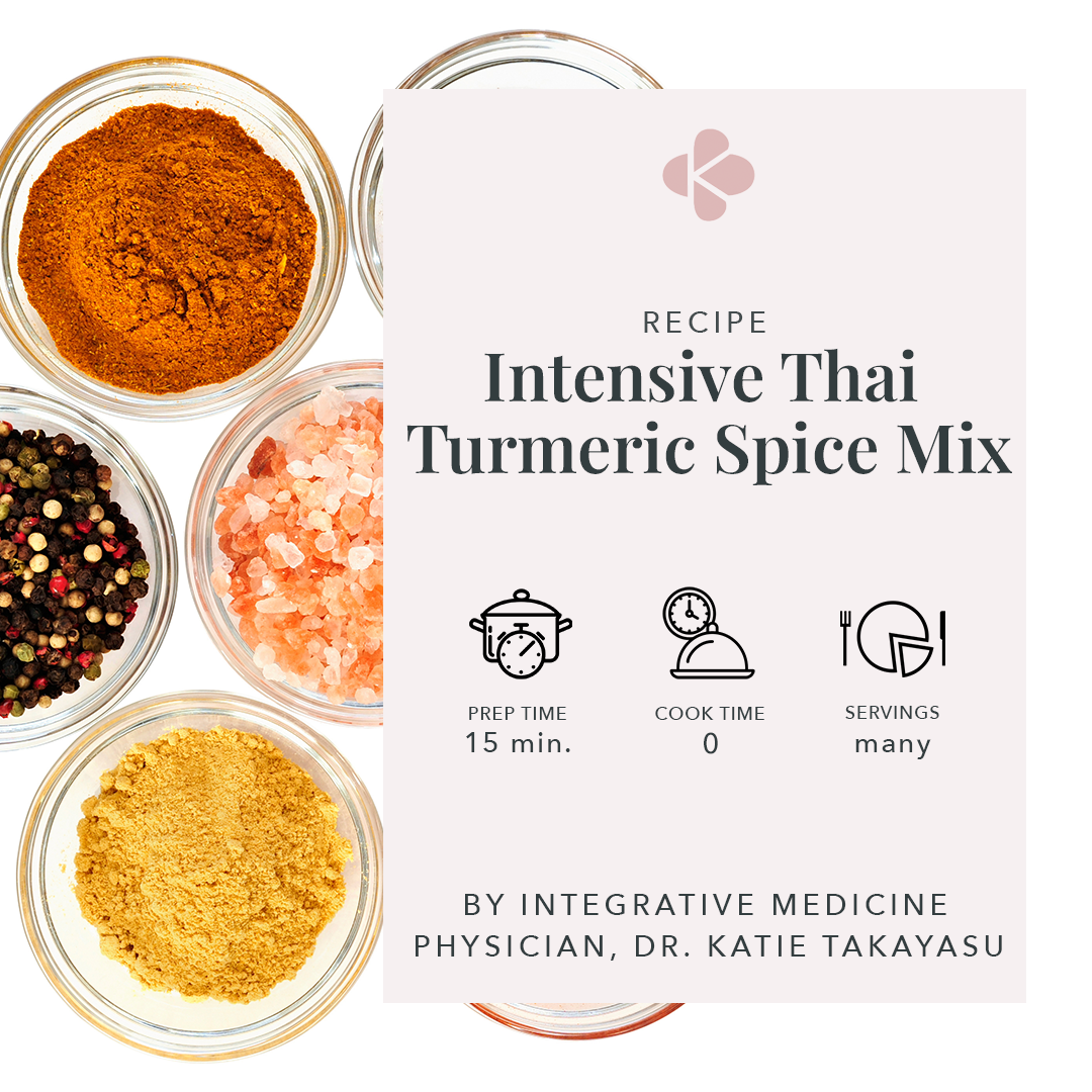 Anti-Inflammatory Thai Spice Mix with Turmeric, Ginger, and Cardamom