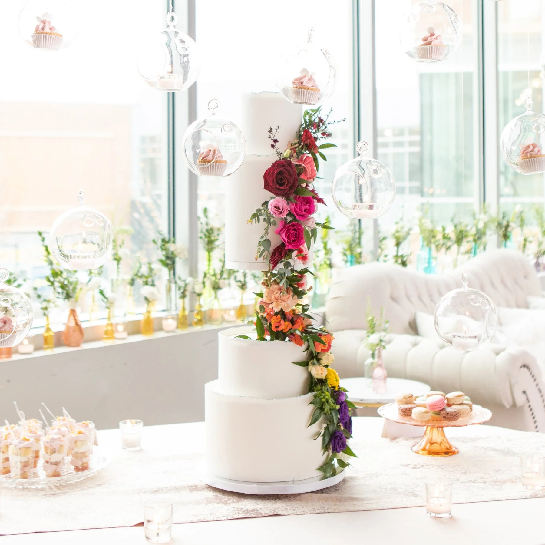 Draped Entryway Backdrop