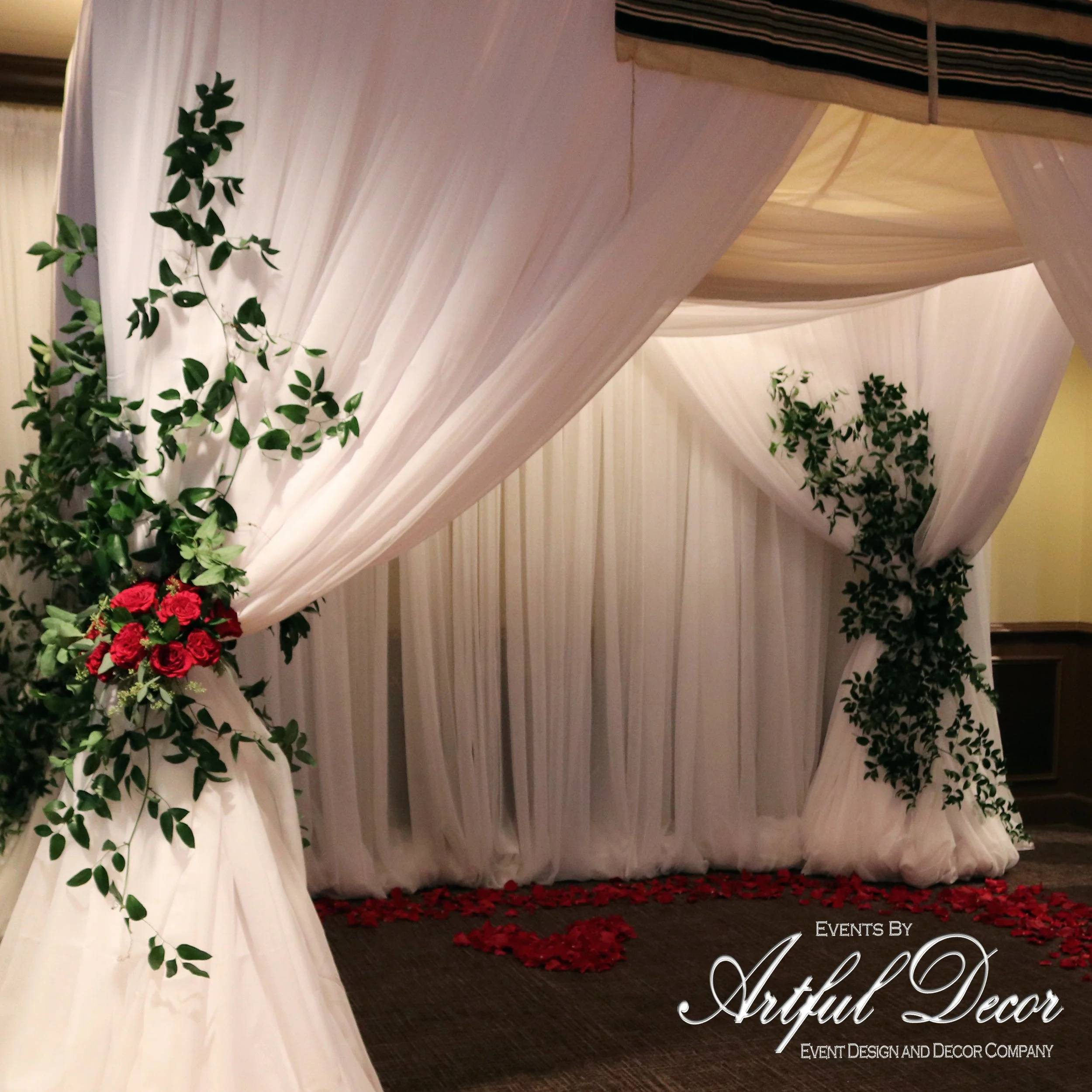Draped Chuppah