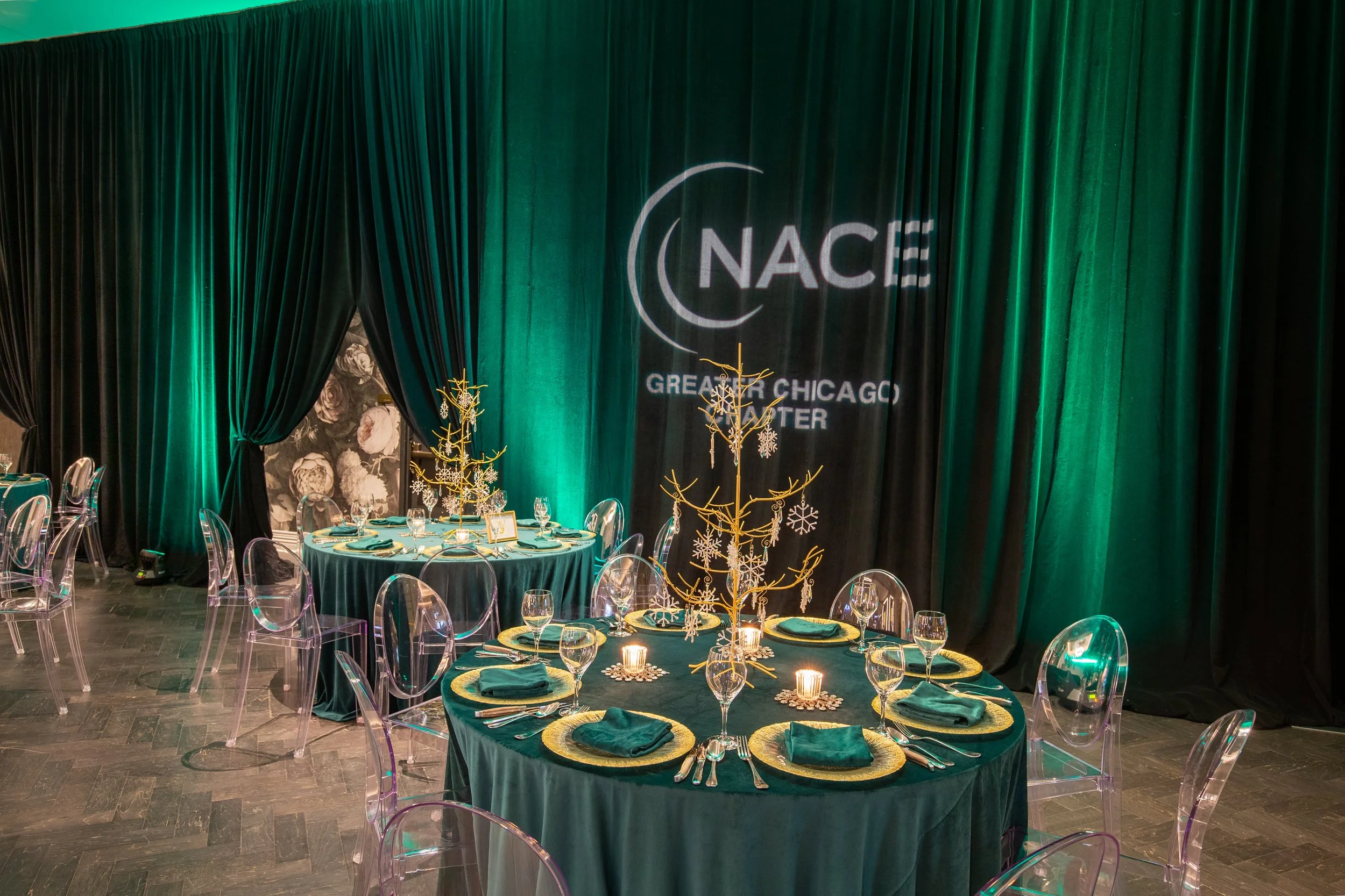 Gold Tree Centerpiece