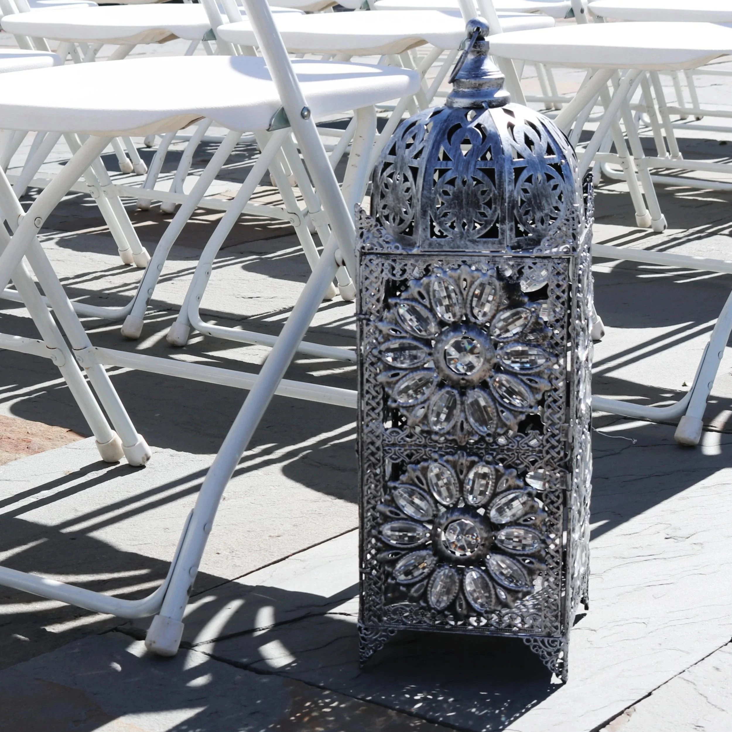 Tall Lantern Centerpiece