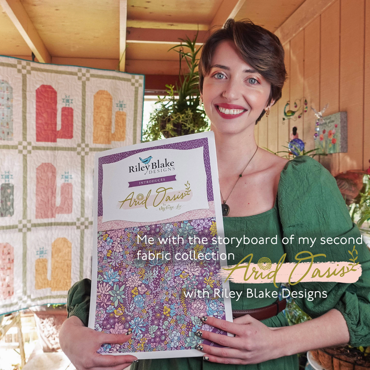 Introducing my Next Fabric Collection, Arid Oasis!