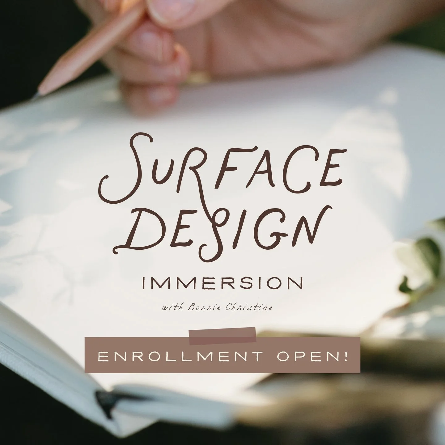 I'm gonna be real with y'all. I took Bonnie Christine's Immersion course for the first time in its inaugural year, 2018, and I've been an affiliate for it since 2020. I have a lot of feelings about it. I only recommend teachers whose courses and work