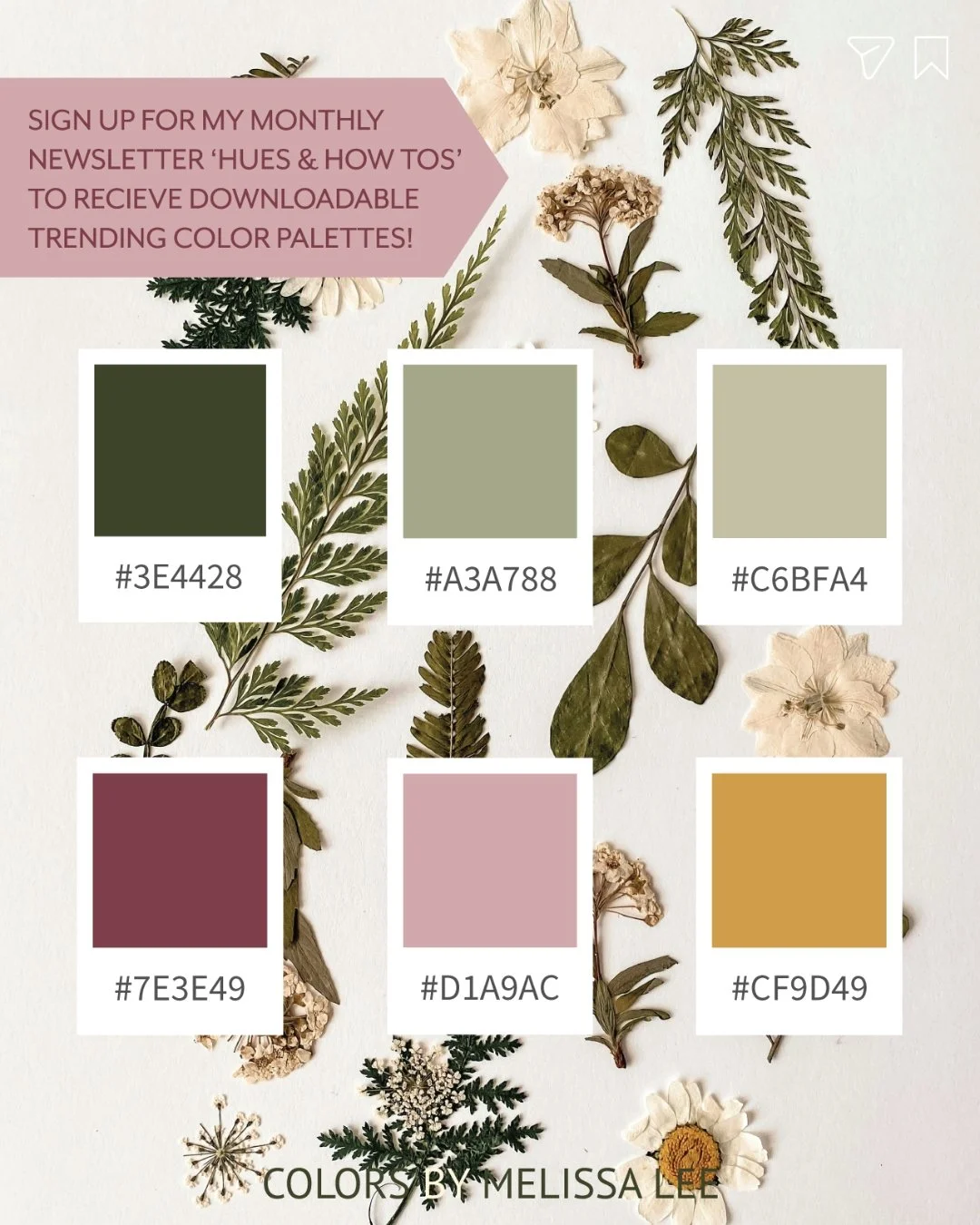 Comment COLORS and I'll DM you the link to download the swatch files for .AI, .PSD, &amp; Procreate, plus sign up for my monthly creative newsletter, Hues &amp; How Tos, so that you'll never miss a color palette drop! 🎨

This palette (I'm calling it