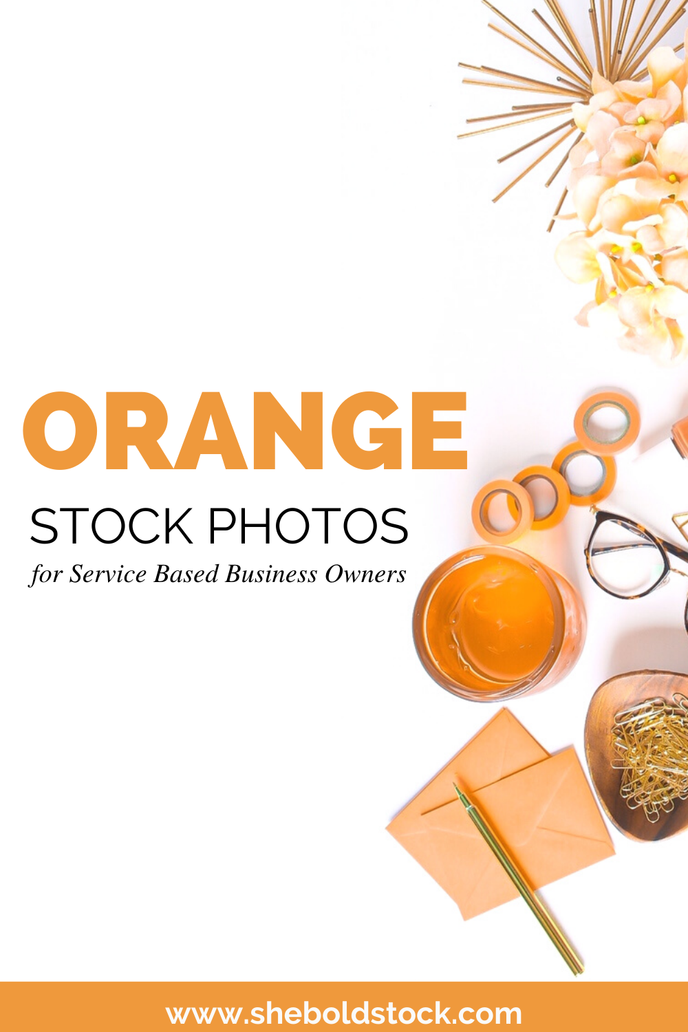 Orange Stock Photos for Service Based Entrepreneu