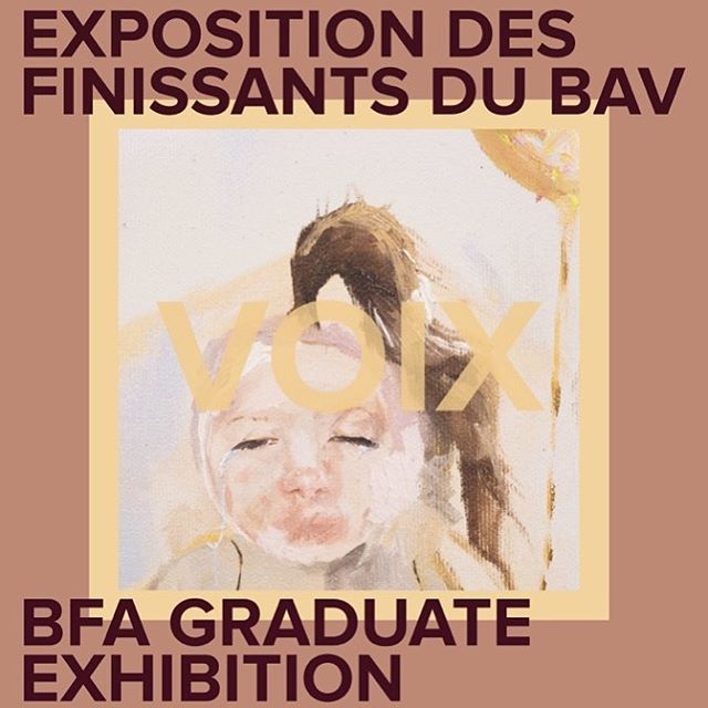 Our BFA Grad Show opens today! Stop by at our Vernissage on Friday! :)
100 Laurier Ave East, Visual Arts Building
Vernissage: Friday 04/27 6-10pm
Exhibition:04/25 to 04/29

#uoarts