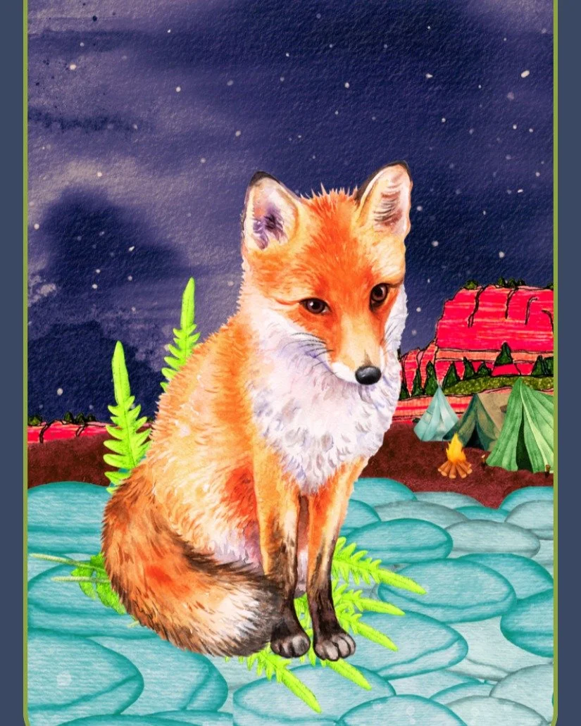 Meet the Seven of Swords, the newest card in my tarot-deck-in-progress. This fox is gathering the courage to reveal their hidden truths to themselves... perhaps you are too?
.
Read or listen to a love letter from the Seven of Swords on my Substack an