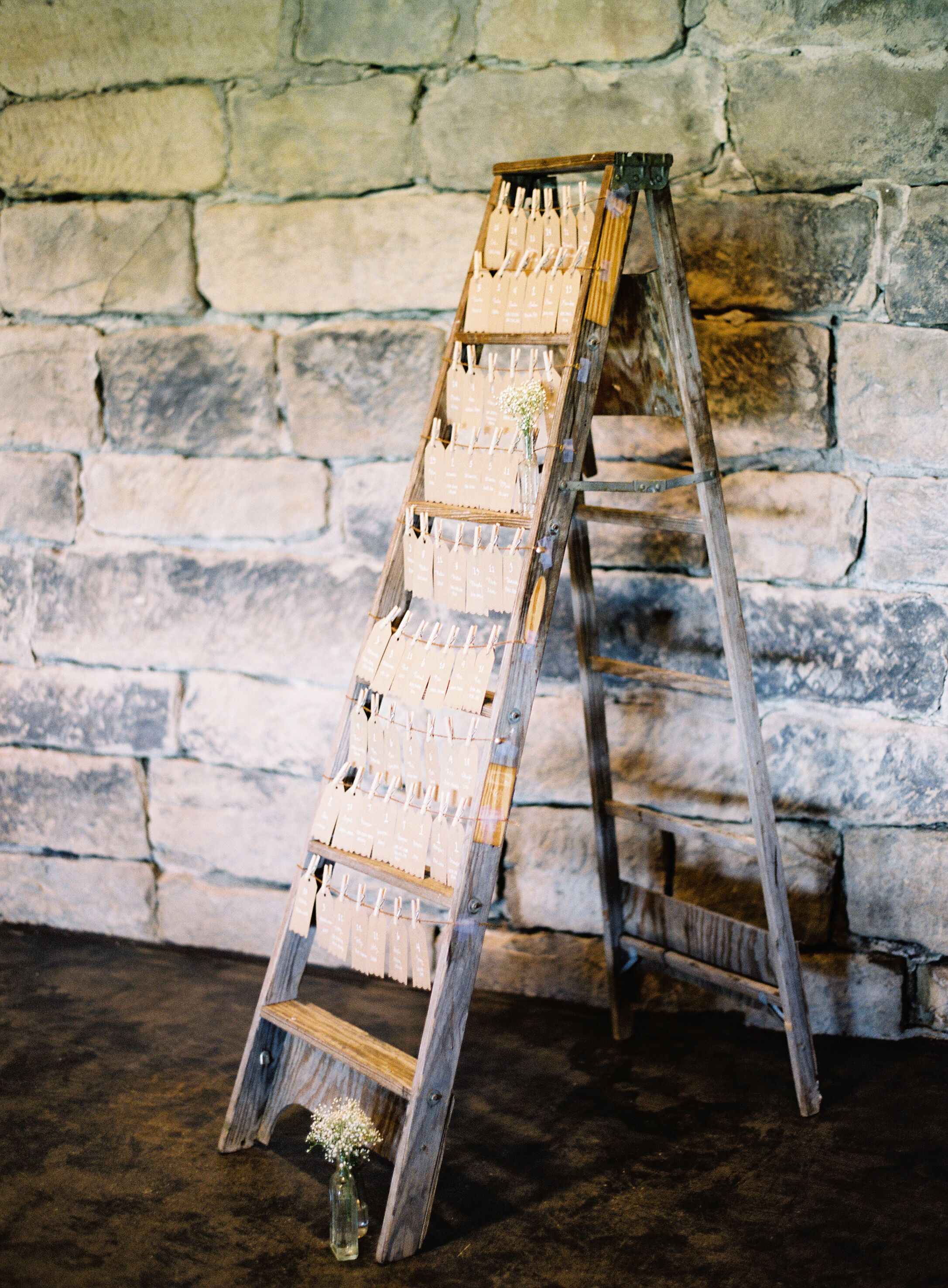 rustic wedding venue seating chart