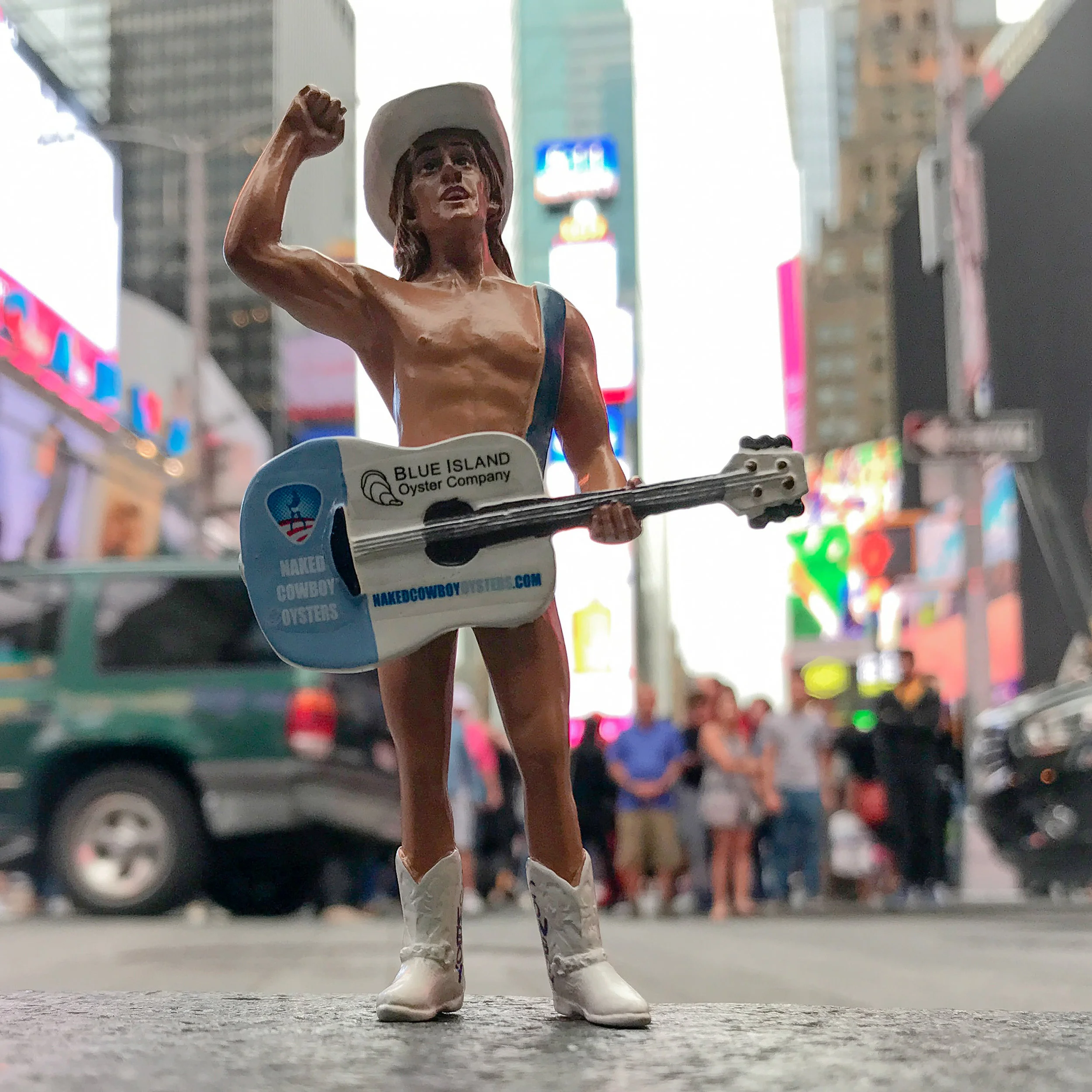  “People get hung up on political stuff, but I don't care. Black, white, gay, transvestite-just stand up and make something of yourself."  —Naked Cowboy  