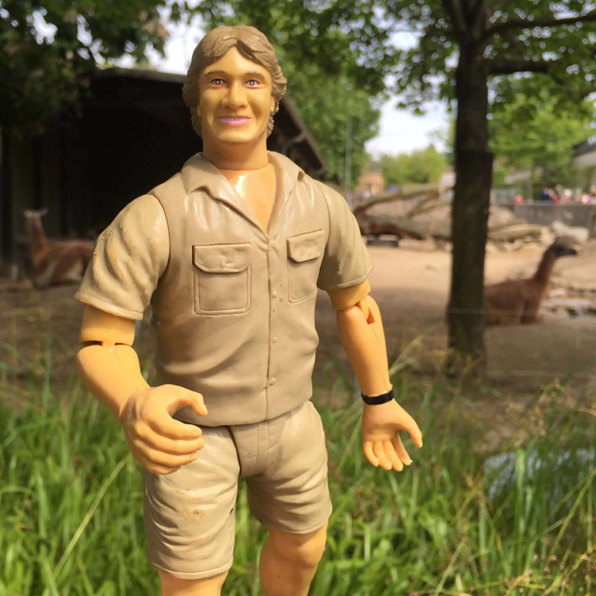  “Crocodiles are easy. They try to kill and eat you. People are harder. Sometimes they pretend to be your friend first.”  —Steve Irwin  